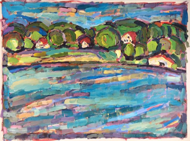 Brenda J. Clark Gallery - Leelanau Paintings: All originals, painted on ...